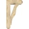 Ekena Millwork Funston Craftsman Rough Sawn Bracket w/ Offset Brace, Douglas Fir, 6"W x 16"D x 28"H BKT0604X16X28FST04RDF - alternate 4